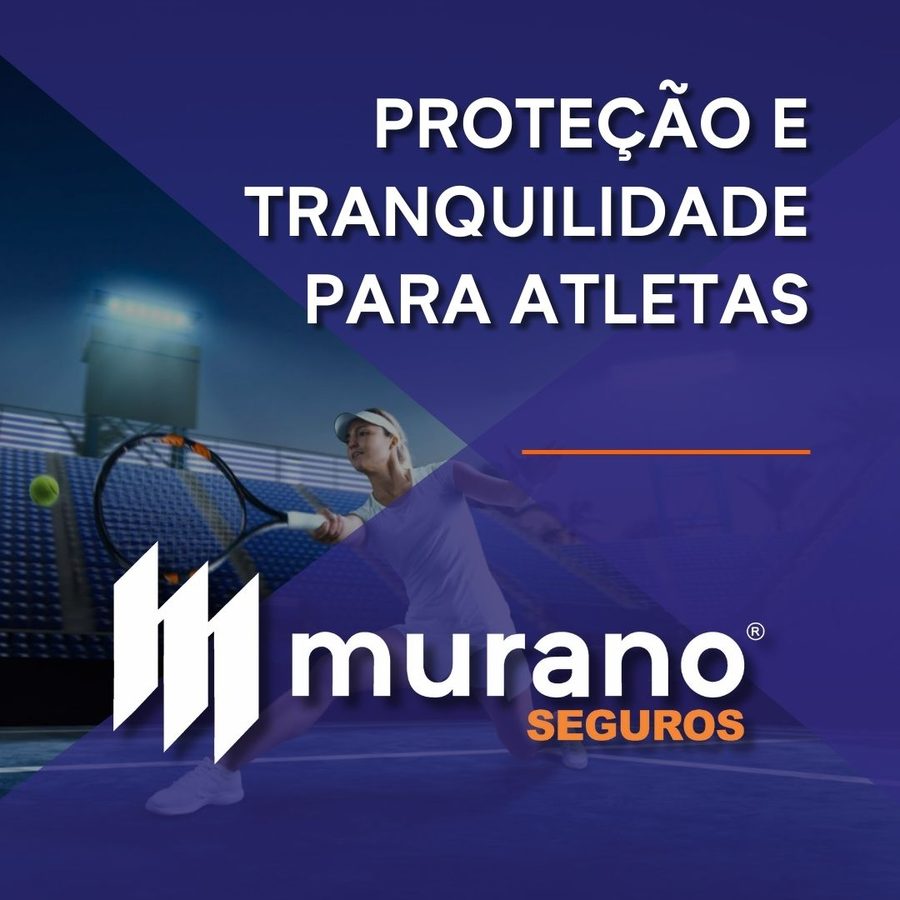 Post de proteção para atletas da Murano Seguros