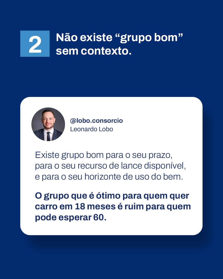 Slide 2: não existe grupo bom sem contexto.