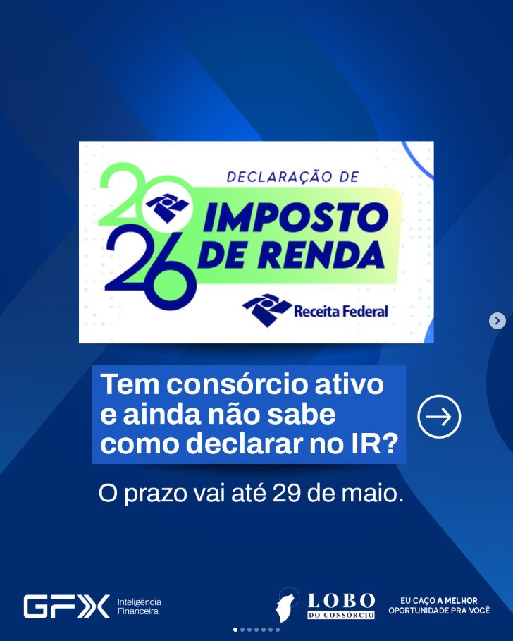 Capa do carrossel: tem consórcio ativo e ainda não sabe como declarar no IR?